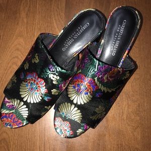 Christian Siriano Printed Heels.